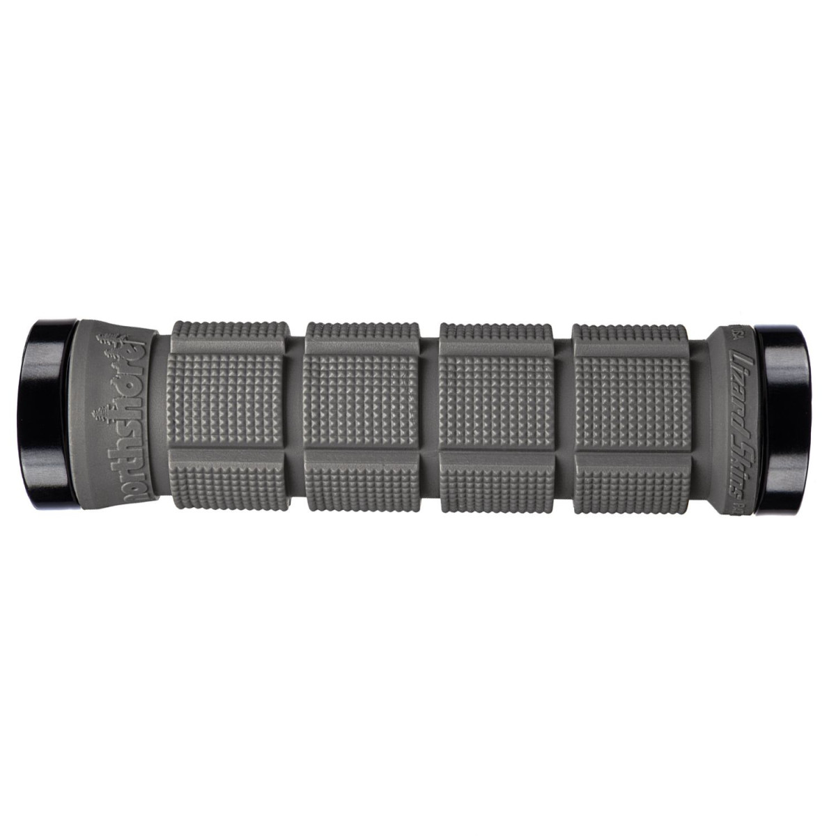 Lizard Skins Northshore Dual Clamp Lock-On Grips | Graphite