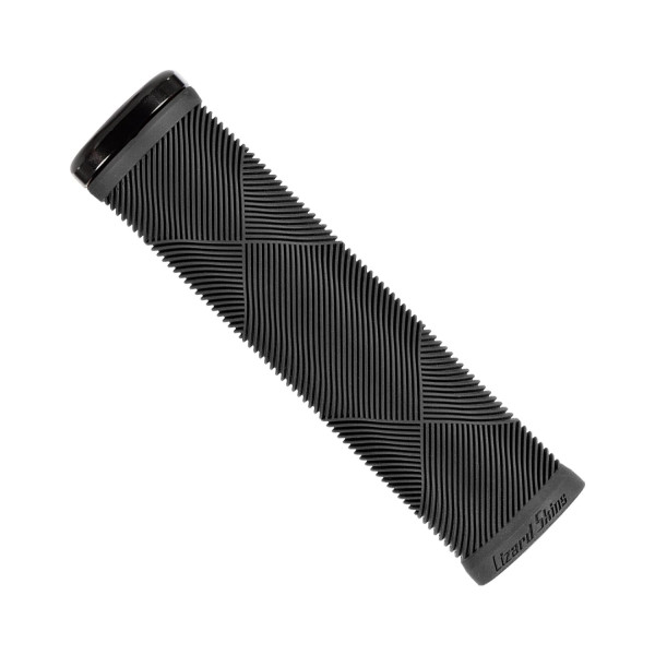 Lizard Skins Strata Single Clamp Lock-On lenksukäepid | Jet Black