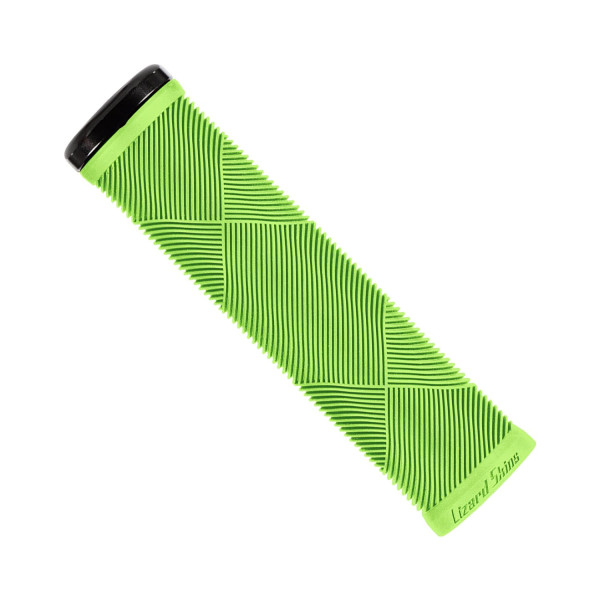 Lizard Skins Strata Single Clamp Lock-On lenksukäepid | Lime Green