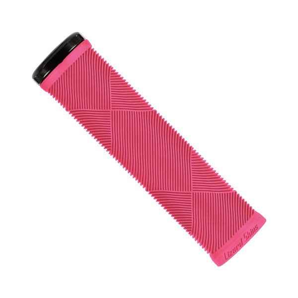 Lizard Skins Strata Single Clamp Lock-On lenksukäepid | Neon Pink