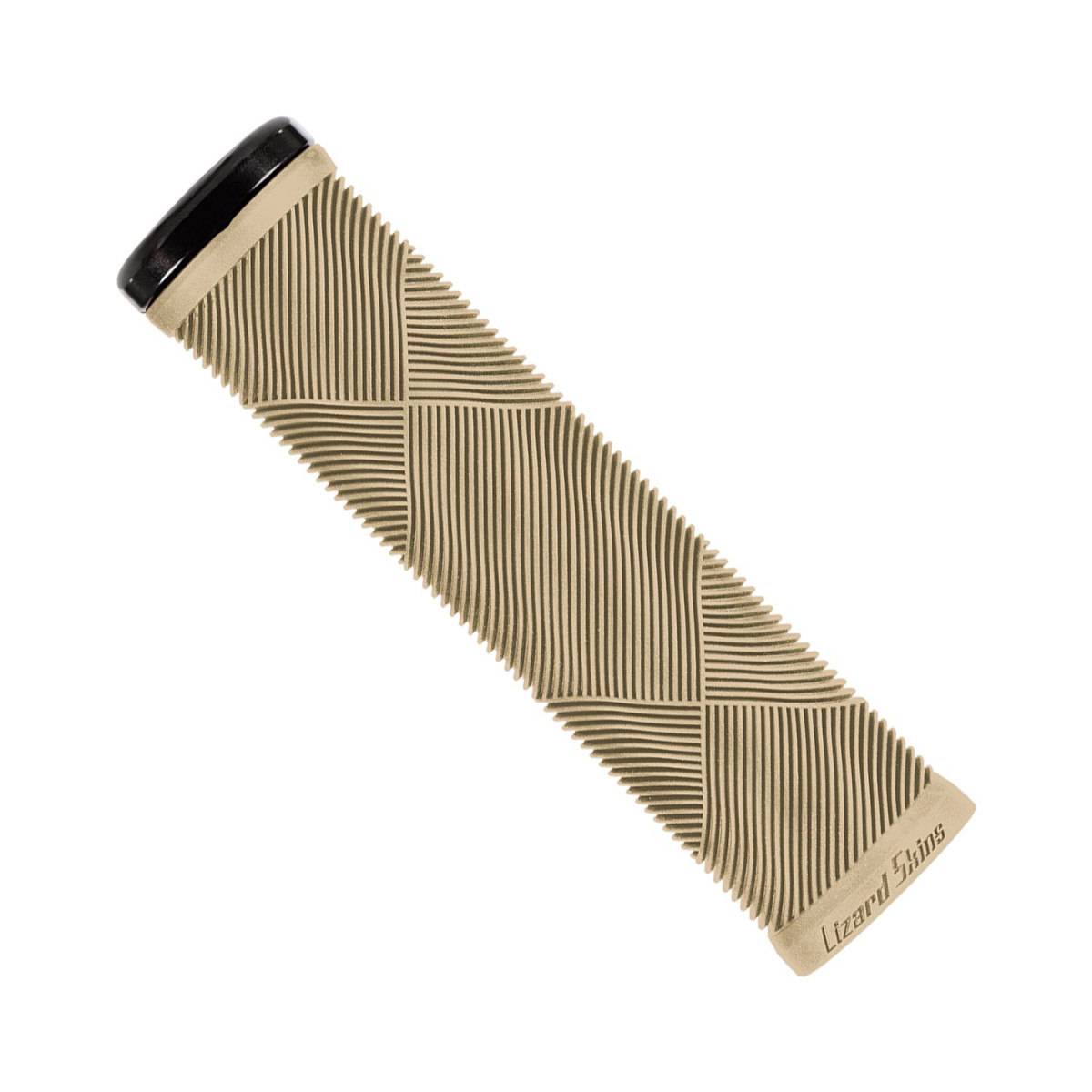 Lizard Skins Strata Single Clamp Lock-On lenksukäepid | Sand Tan