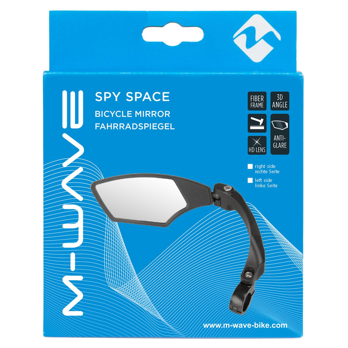 M-Wave Spy Space jalgrattapeegel | Right