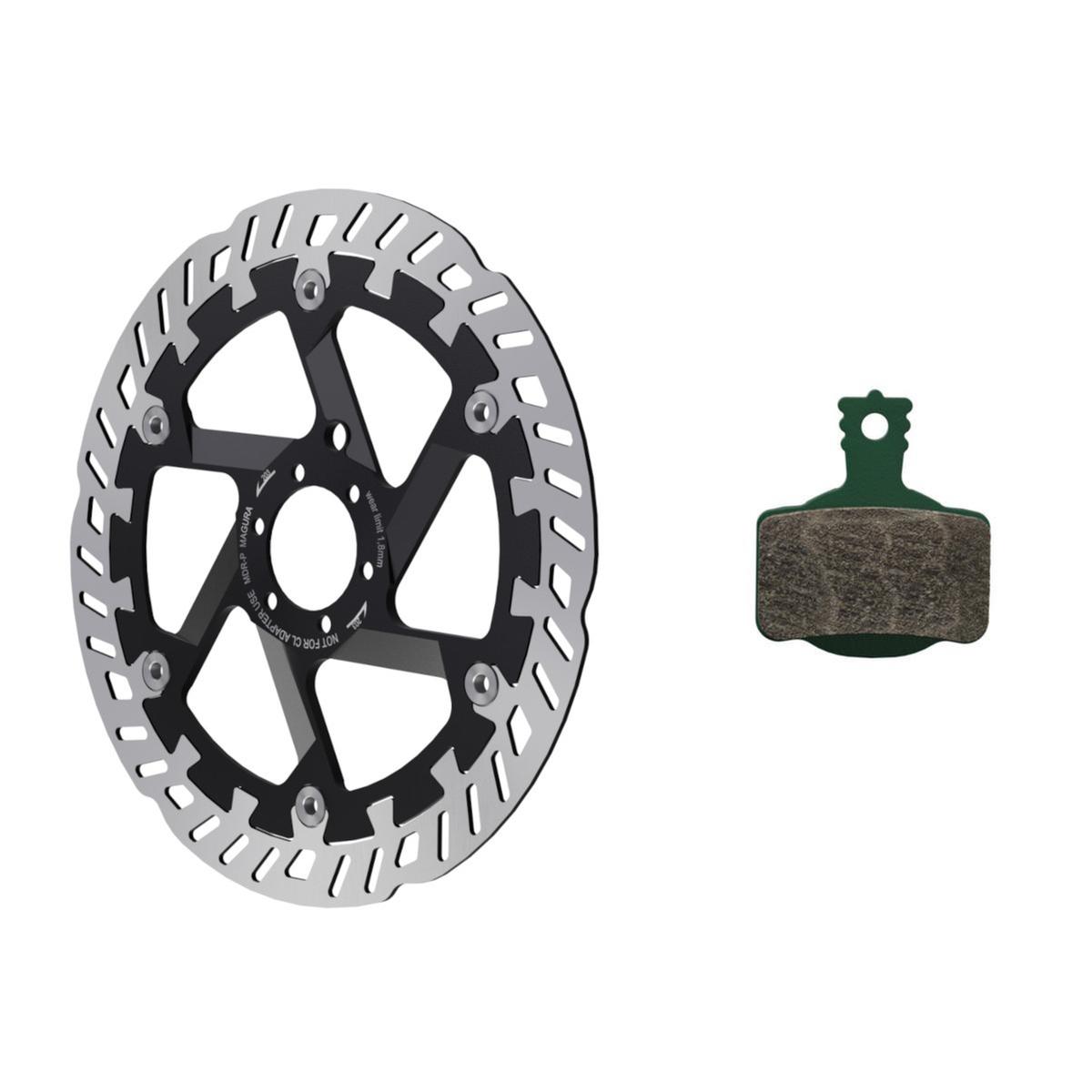 Magura eSTOP optimeeritud komplekt - MDR-P piduriketas | 7.S Sport piduriklotsid