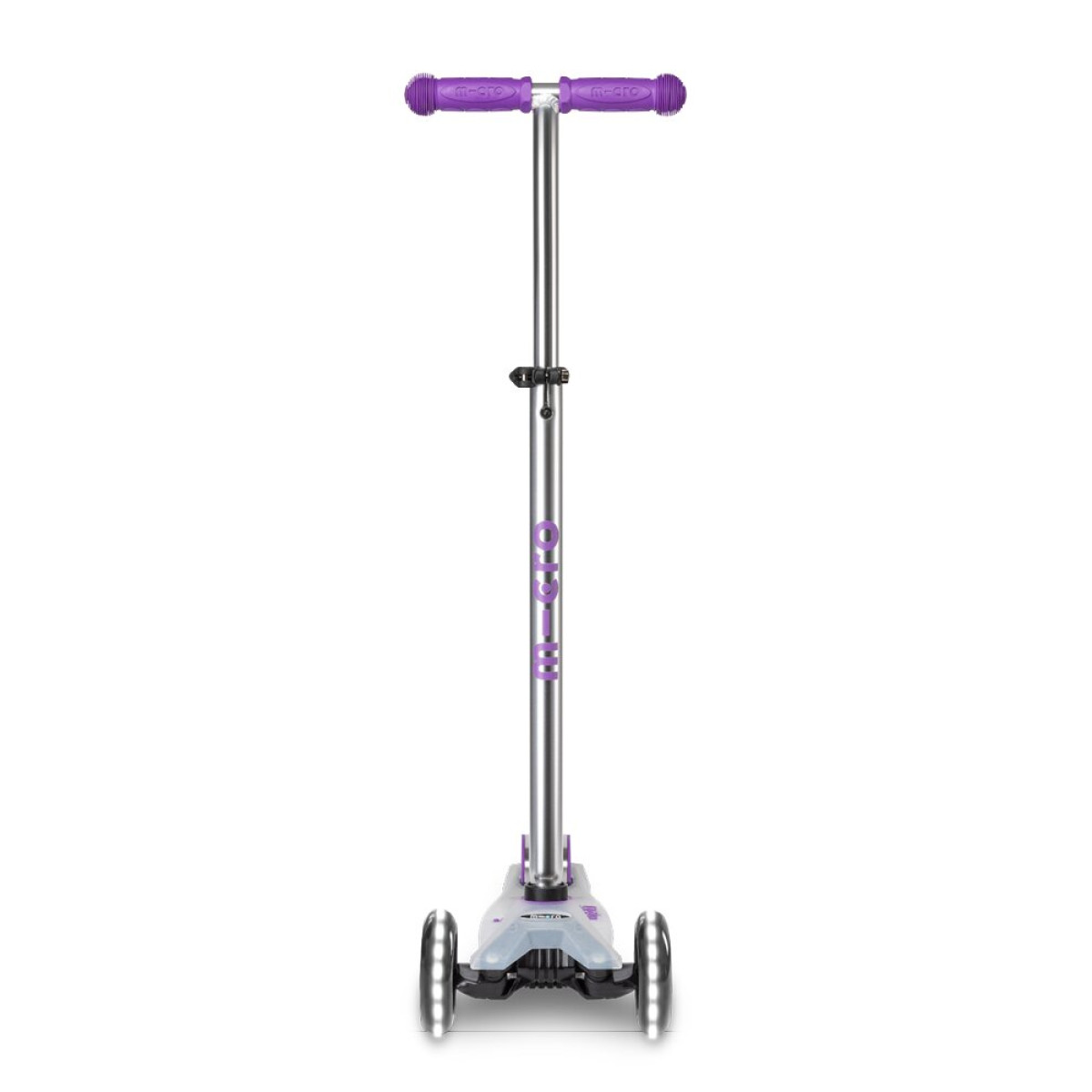 Maxi Micro Deluxe Flux LED tõukeratas | Lilla