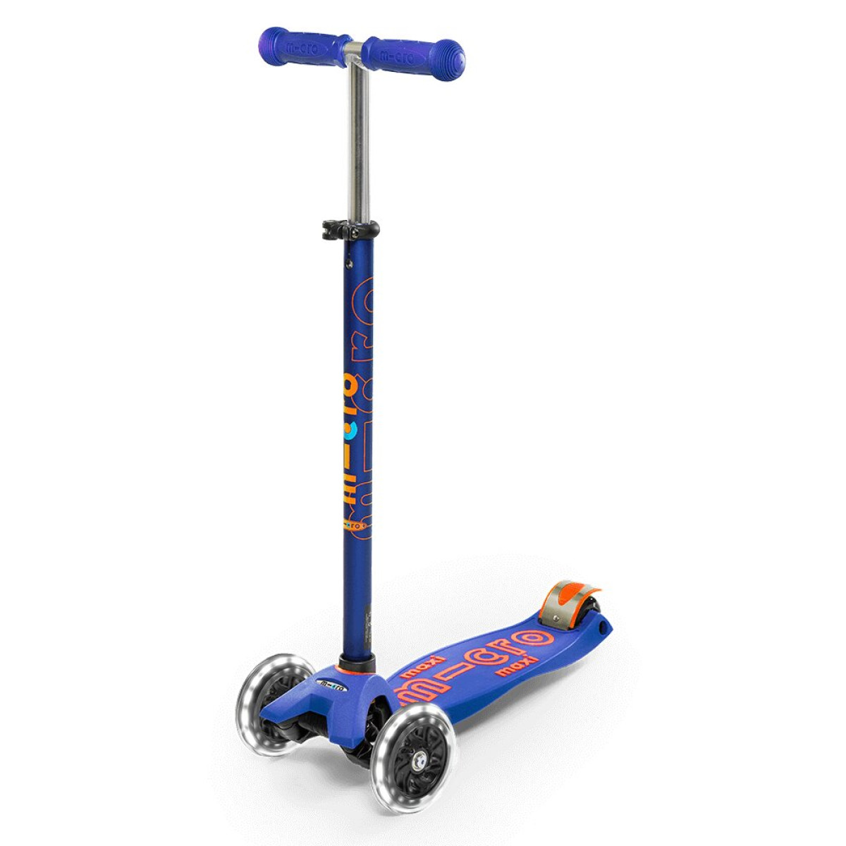 Maxi Micro Deluxe LED tõukeratas | Sinine