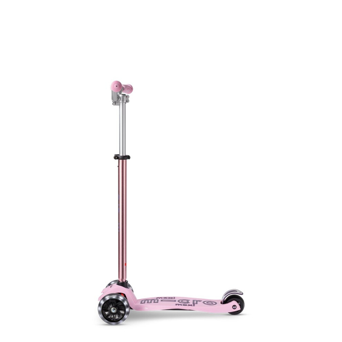 Maxi Micro Deluxe Pro LED tõukeratas | Rose