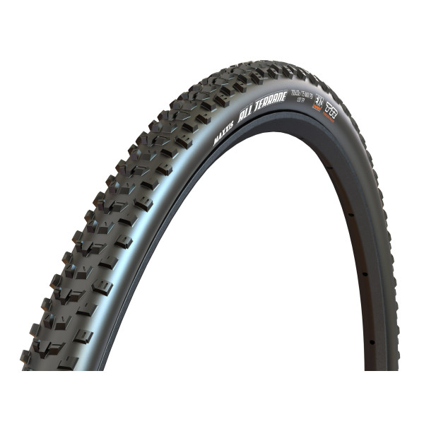 Maxxis All Terrane MaxxShield TR 28" Dual Folding Tire | Black Maxxis All Terrane MaxxShield TR 28" Dual Folding Tire | Black