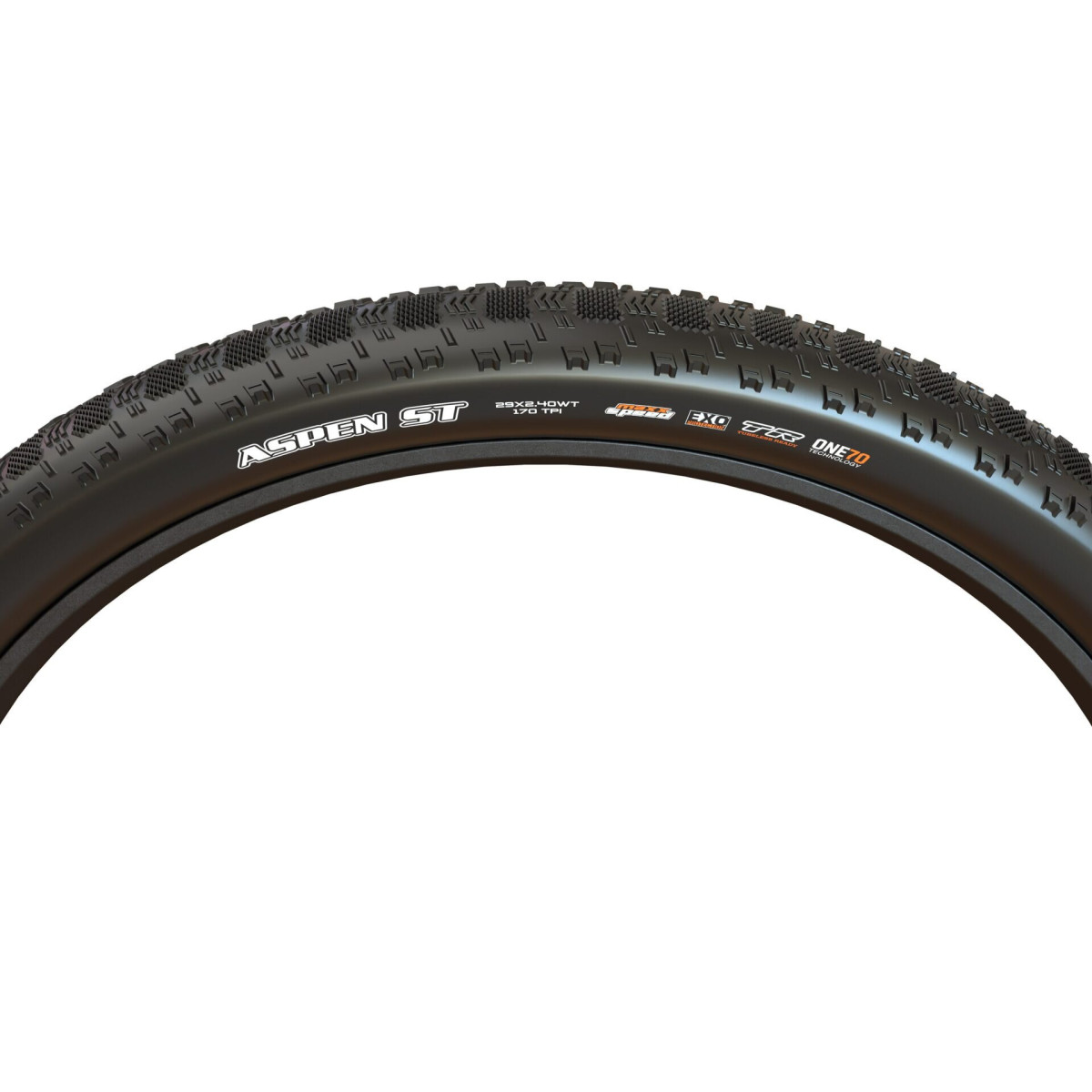 Maxxis Aspen ST EXO TR 29" Maxx Speed TPI 120 salokāma riepa | Black