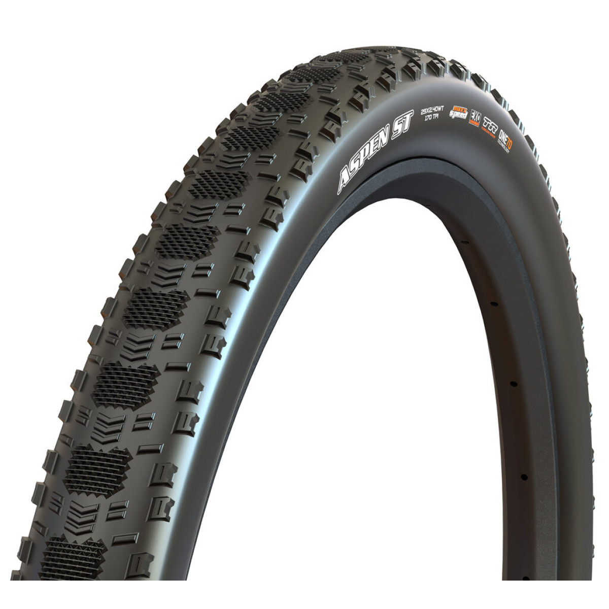 Maxxis Aspen ST EXO TR 29" Maxx Speed TPI 120 salokāma riepa | Black
