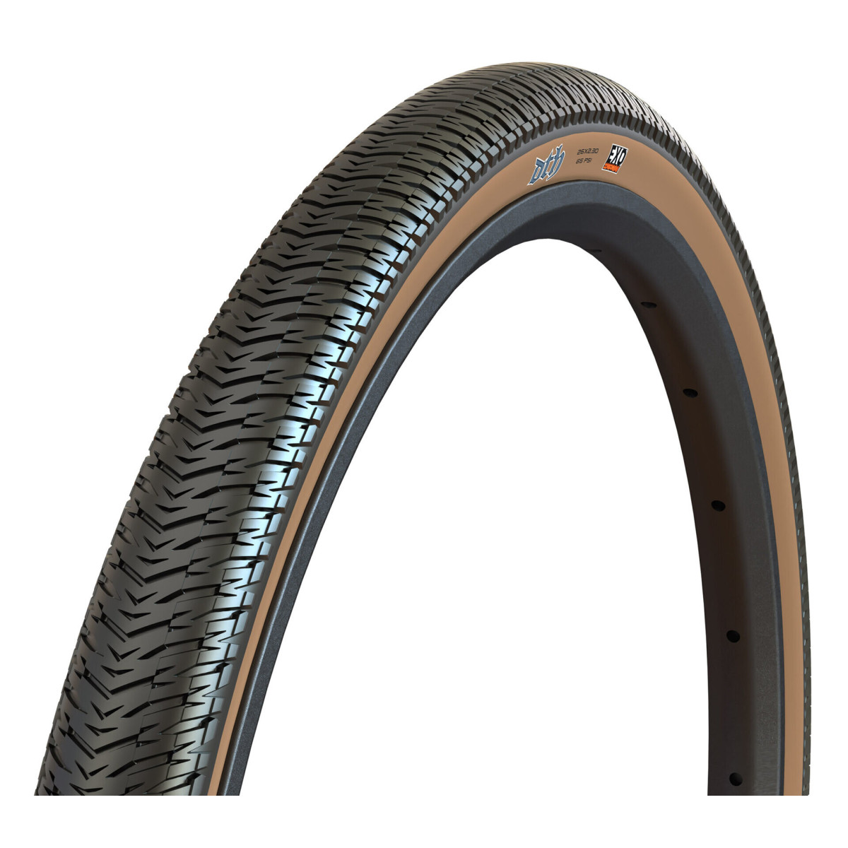 Maxxis DTH 26" Folding Tire | Tan Wall
