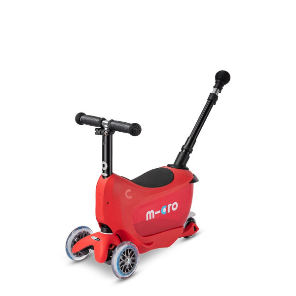 Micro Mini2go Deluxe Plus Roller | Punane