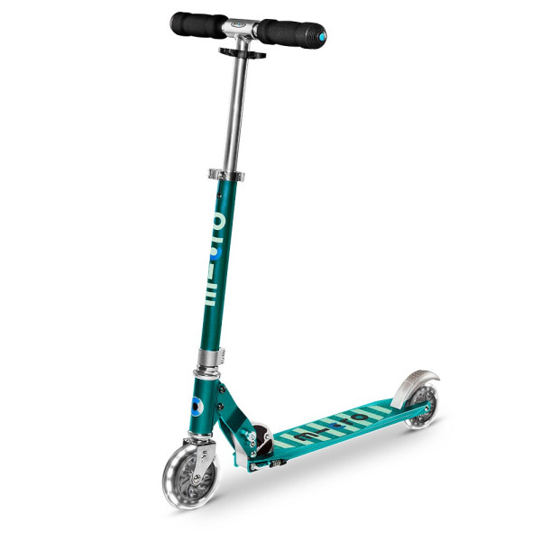 Micro Sprite LED tõukeratas | Petrol Stripe