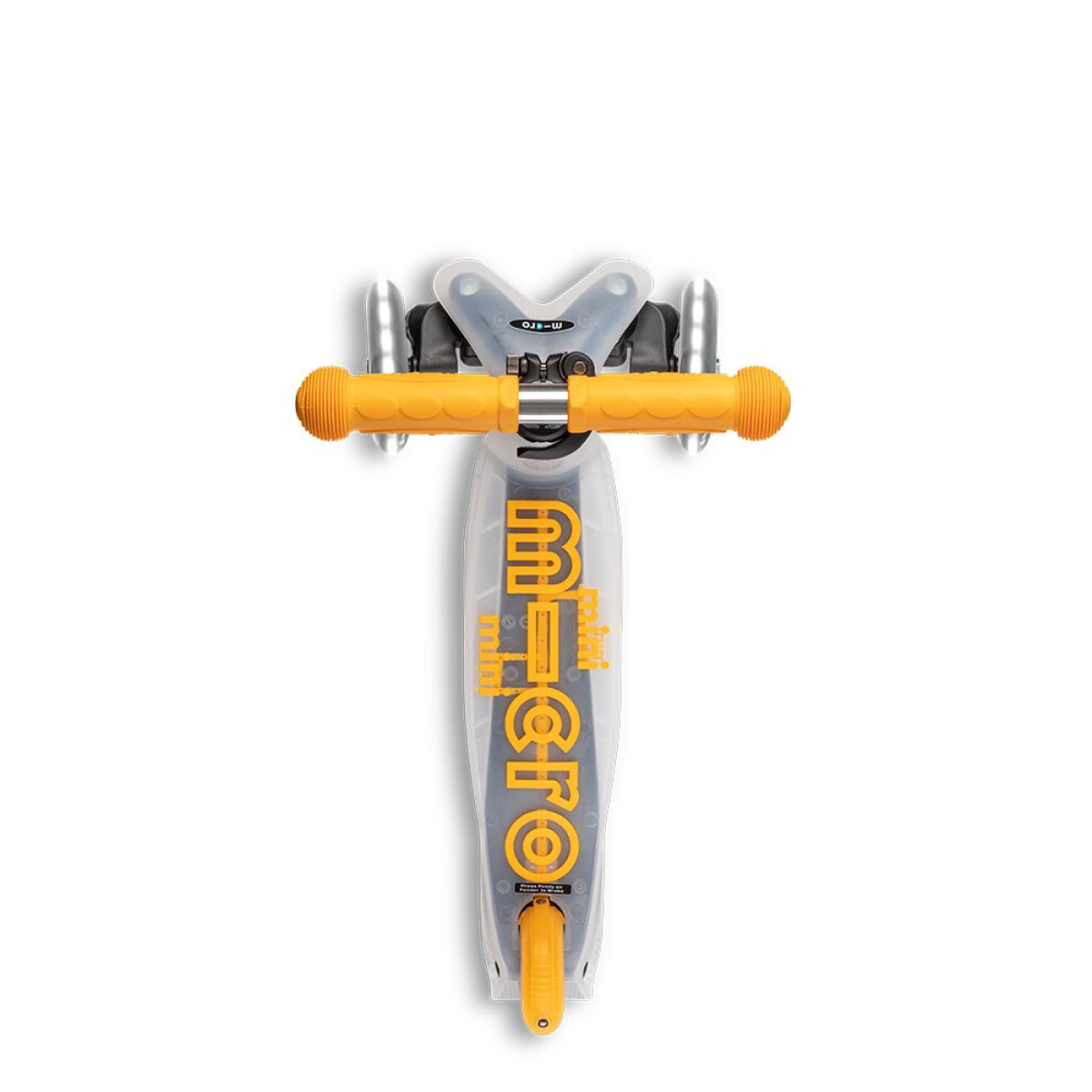 Mini Micro Deluxe Flux LED Scooter| Yellow