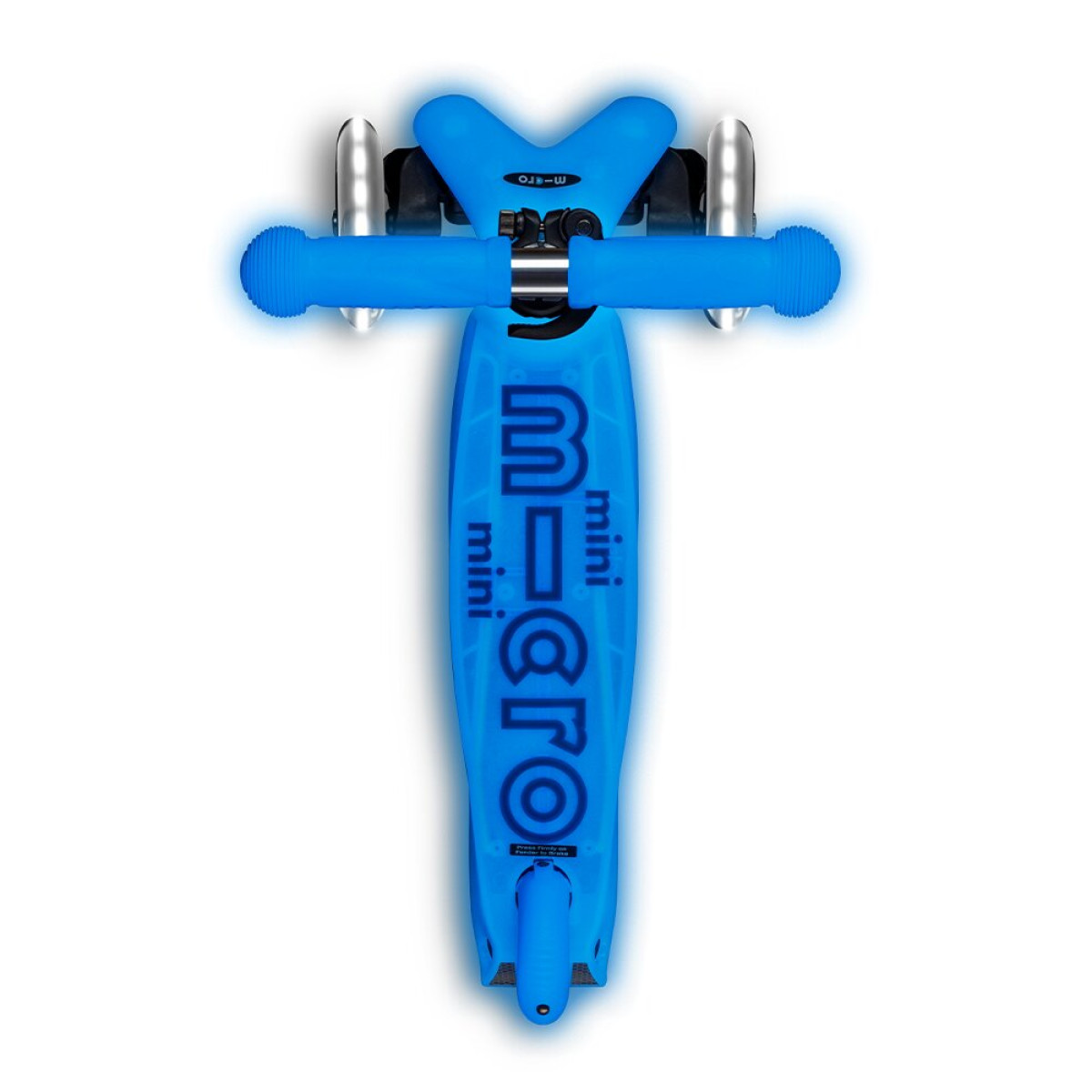 Mini Micro Deluxe Glow LED Roller | Arctic Blue