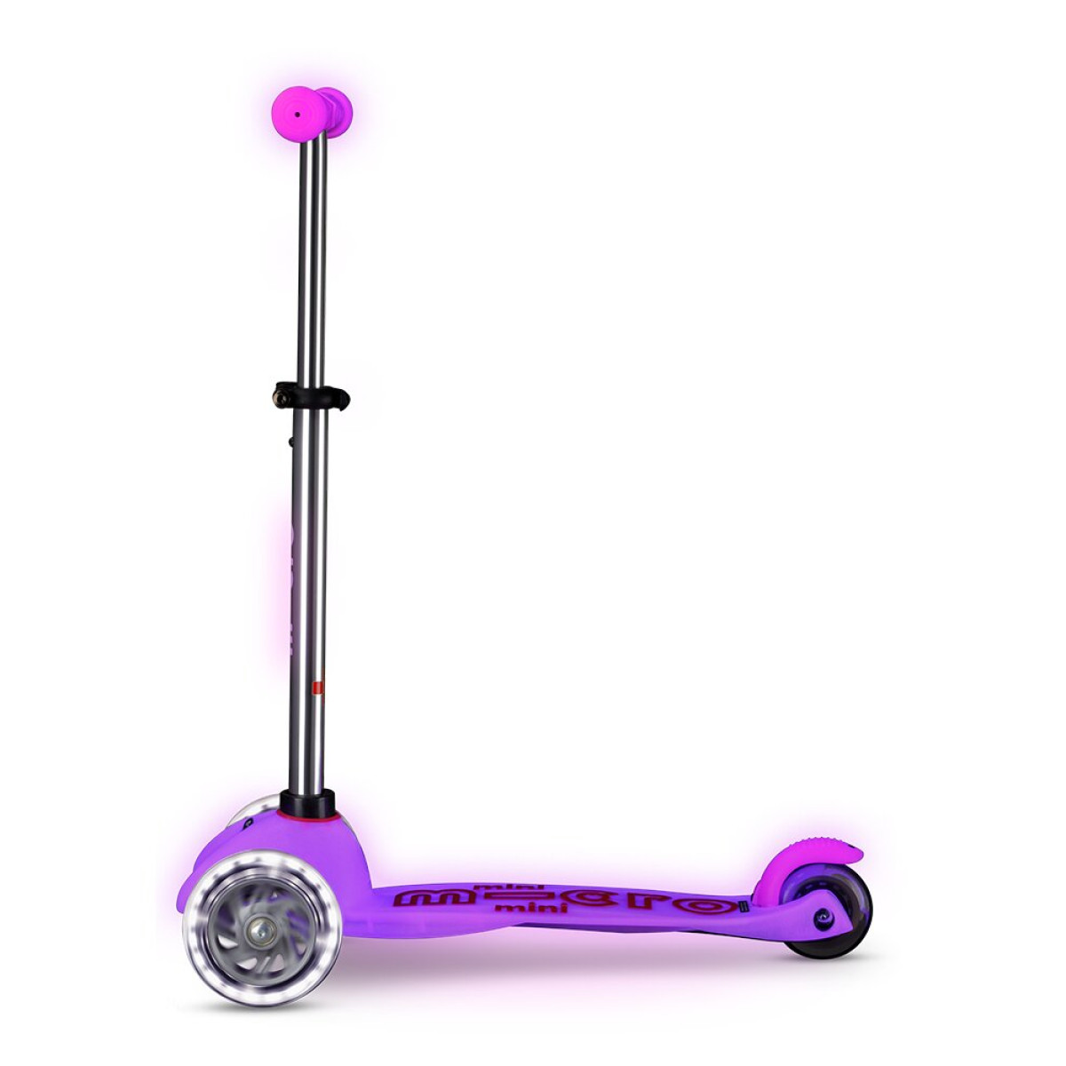 Mini Micro Deluxe Glow LED Roller | Frosty Pink
