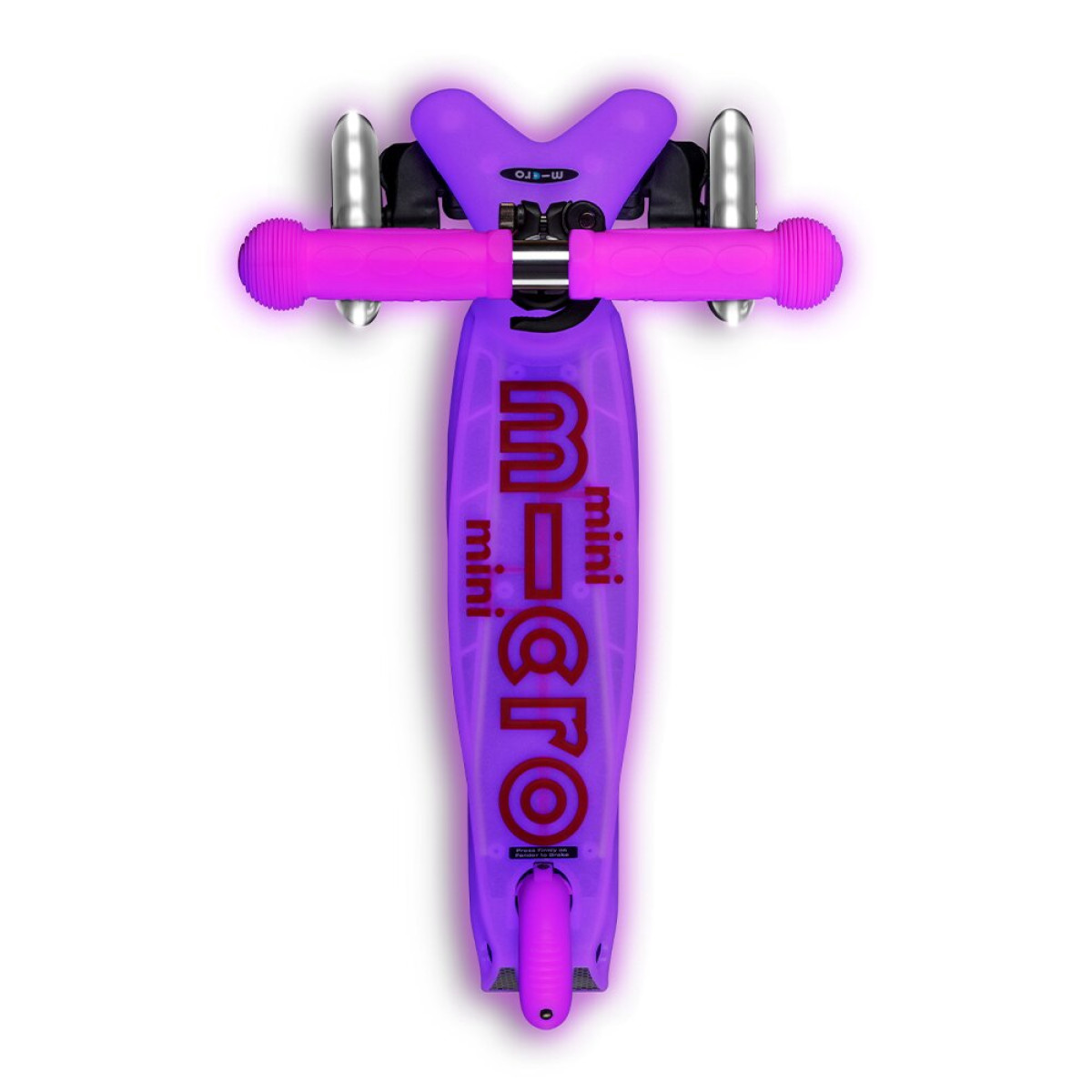 Mini Micro Deluxe Glow LED Roller | Frosty Pink