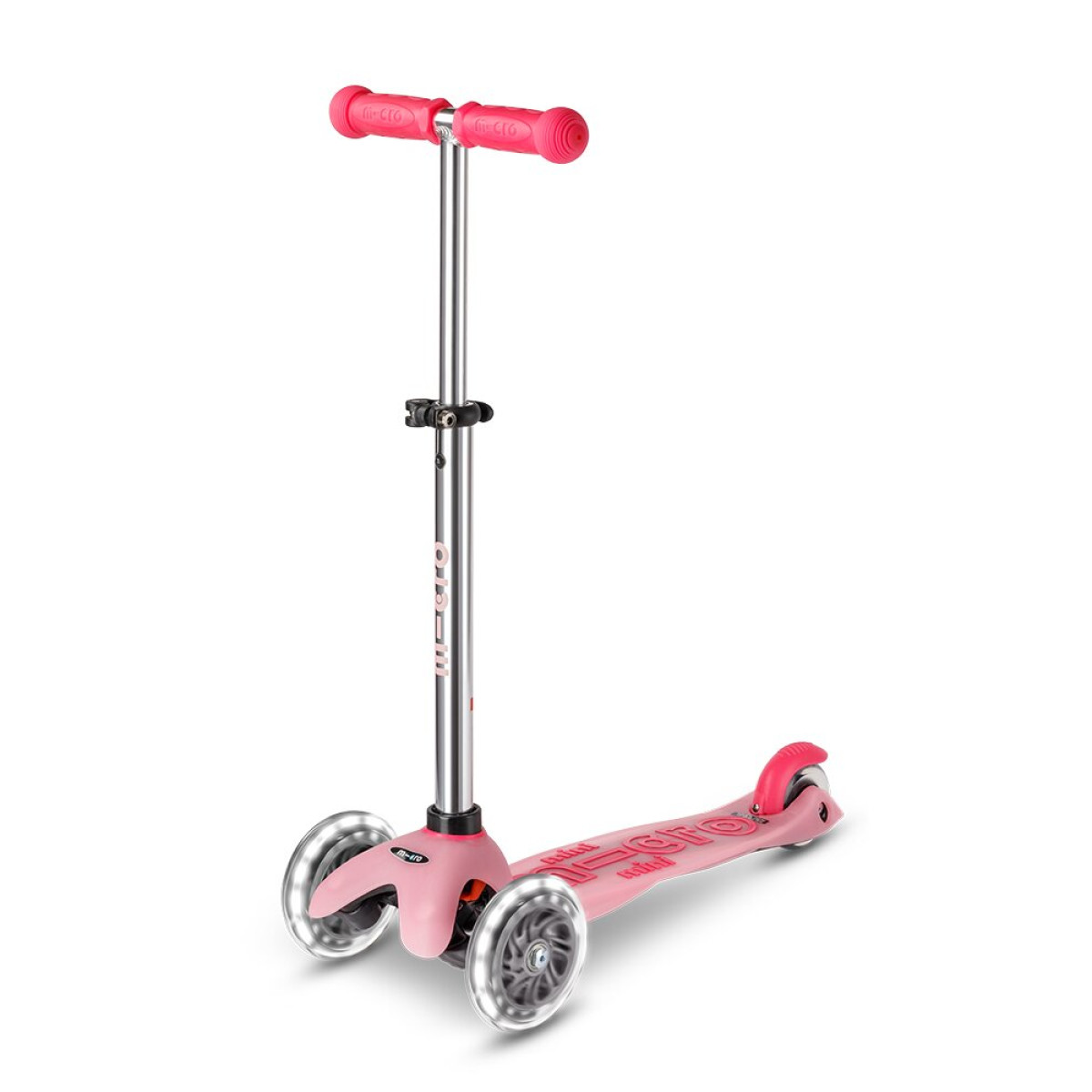 Mini Micro Deluxe Glow LED Roller | Frosty Pink