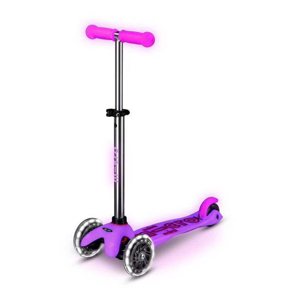 Mini Micro Deluxe Glow LED Roller | Frosty Pink