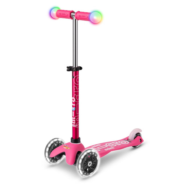 Maxi Micro Deluxe Magic tõukeratas | Roosa