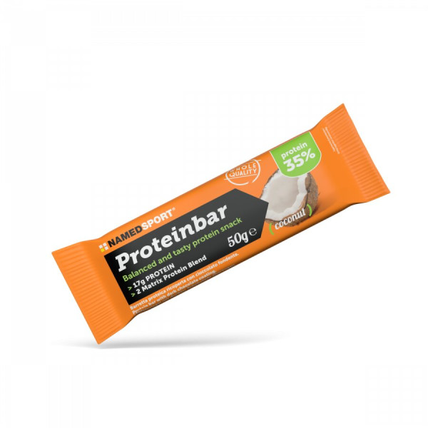 NamedSport kookosproteiinibatoon, 50 g NamedSport kookosproteiinibatoon, 50 g