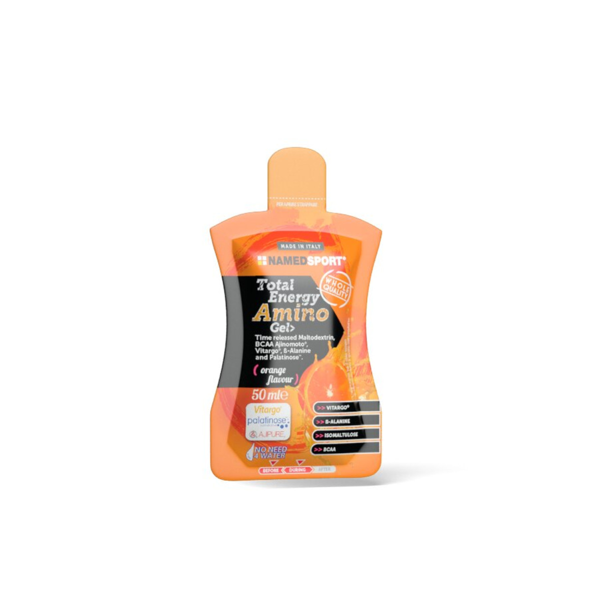 NamedSport Total Energy Amino Gel apelsini maitsega - 50ml