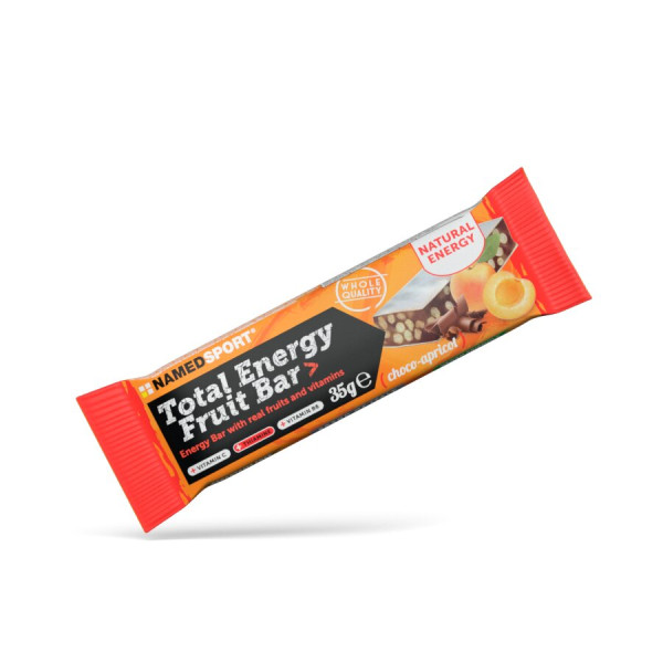 NamedSport Total Energy Fruit Choco Apricot energiapatakas, 35 g 