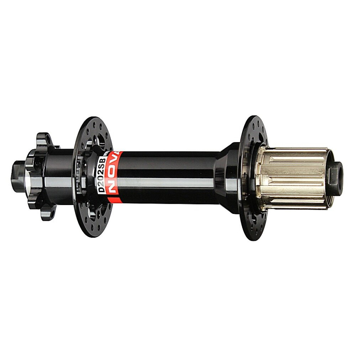 Novatec D202SB-12-S4S Fat Bike tagarumm | 6-poldiline | 9/10/11-käiguline | 12x190 mm