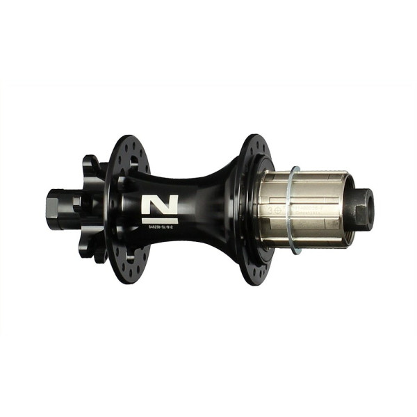 Novatec D462SB-SL-B12-S3S-11S aizmugurējā rumba | 6 bultskrūvju | 9/10/11 ātrumu | 12x148 mm | Black