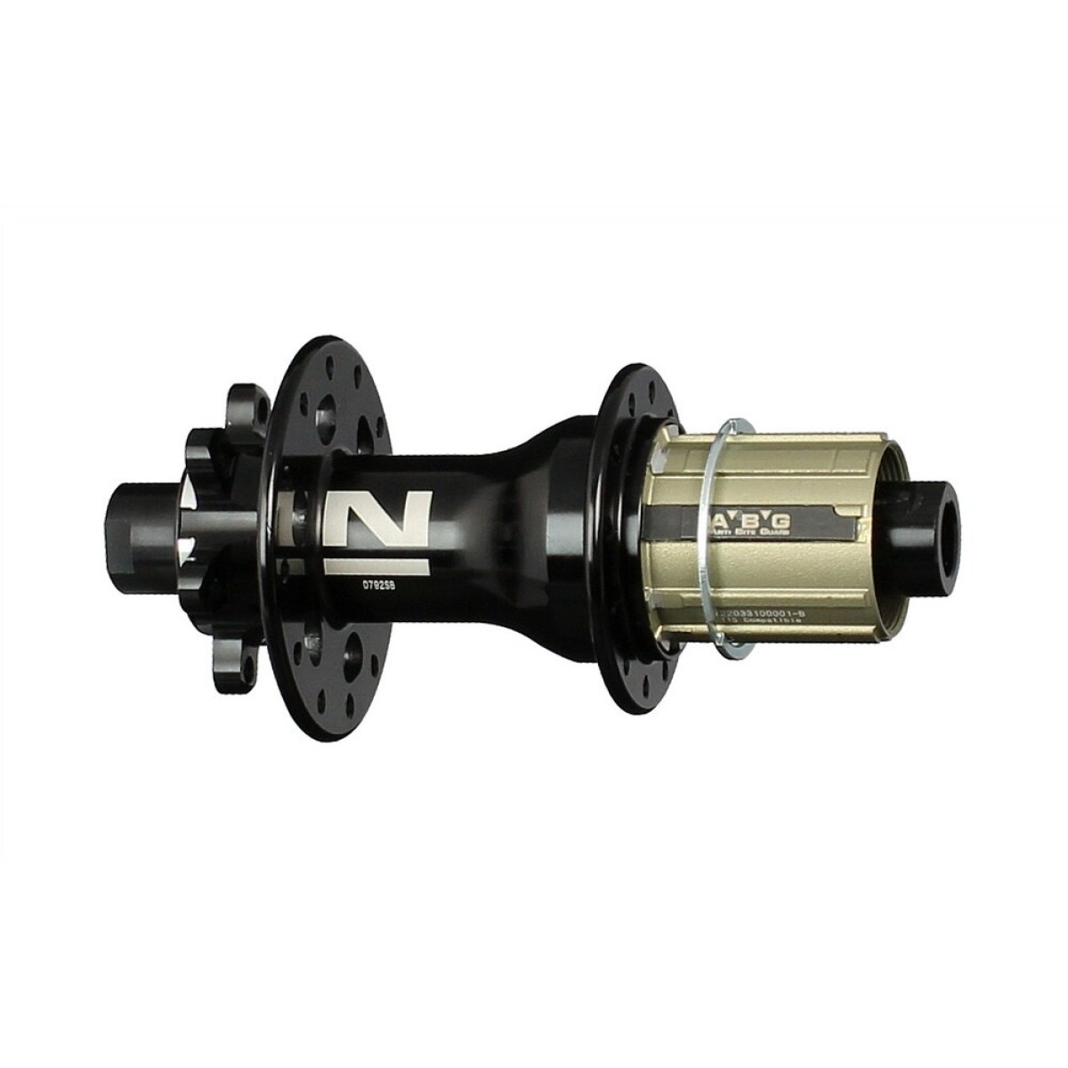 Novatec D792SB-X12-A4A-ABG-11S Rear Wheel Hub| 6-Bolt | 9/10/11-speed | 12x142 mm