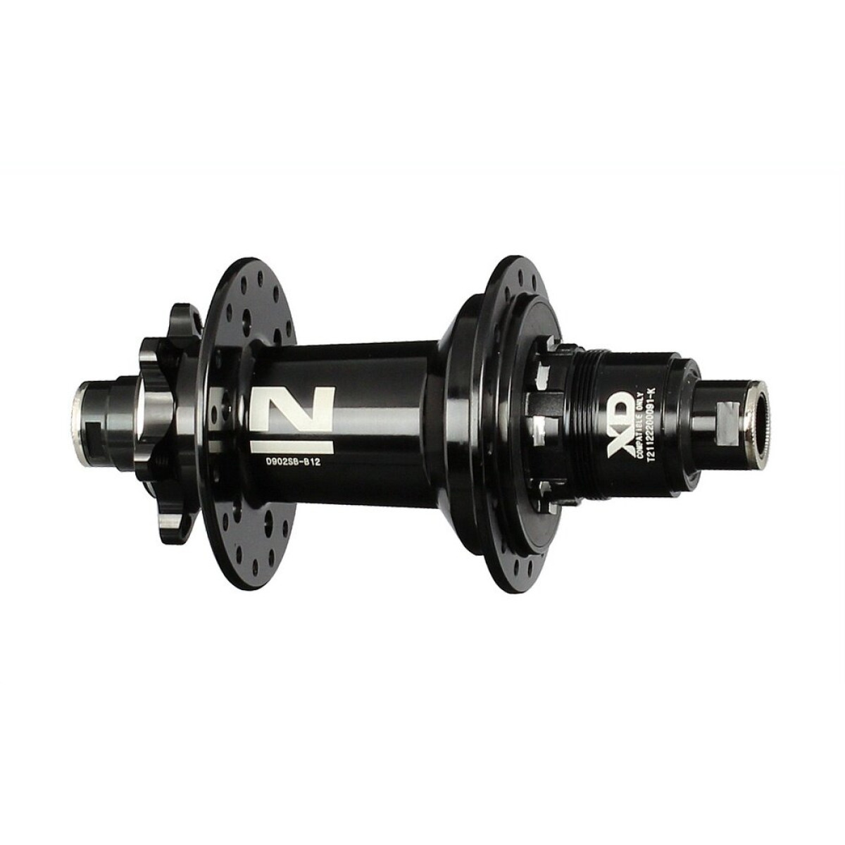 Novatec D902SB-B12-A4A-S11 Rear Wheel Hub | 6-Bolt | 11/12-speed | 12x148 mm