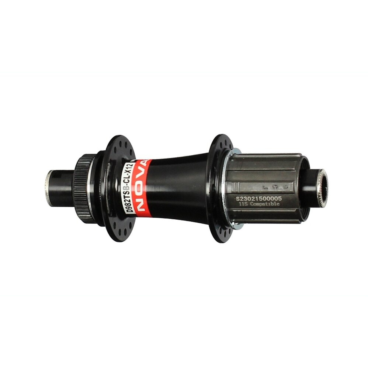 Novatec D982TSB-CL-X12-11S Rear Wheel Hub | Center-Lock | 9/10/11-speed | 12x142 mm
