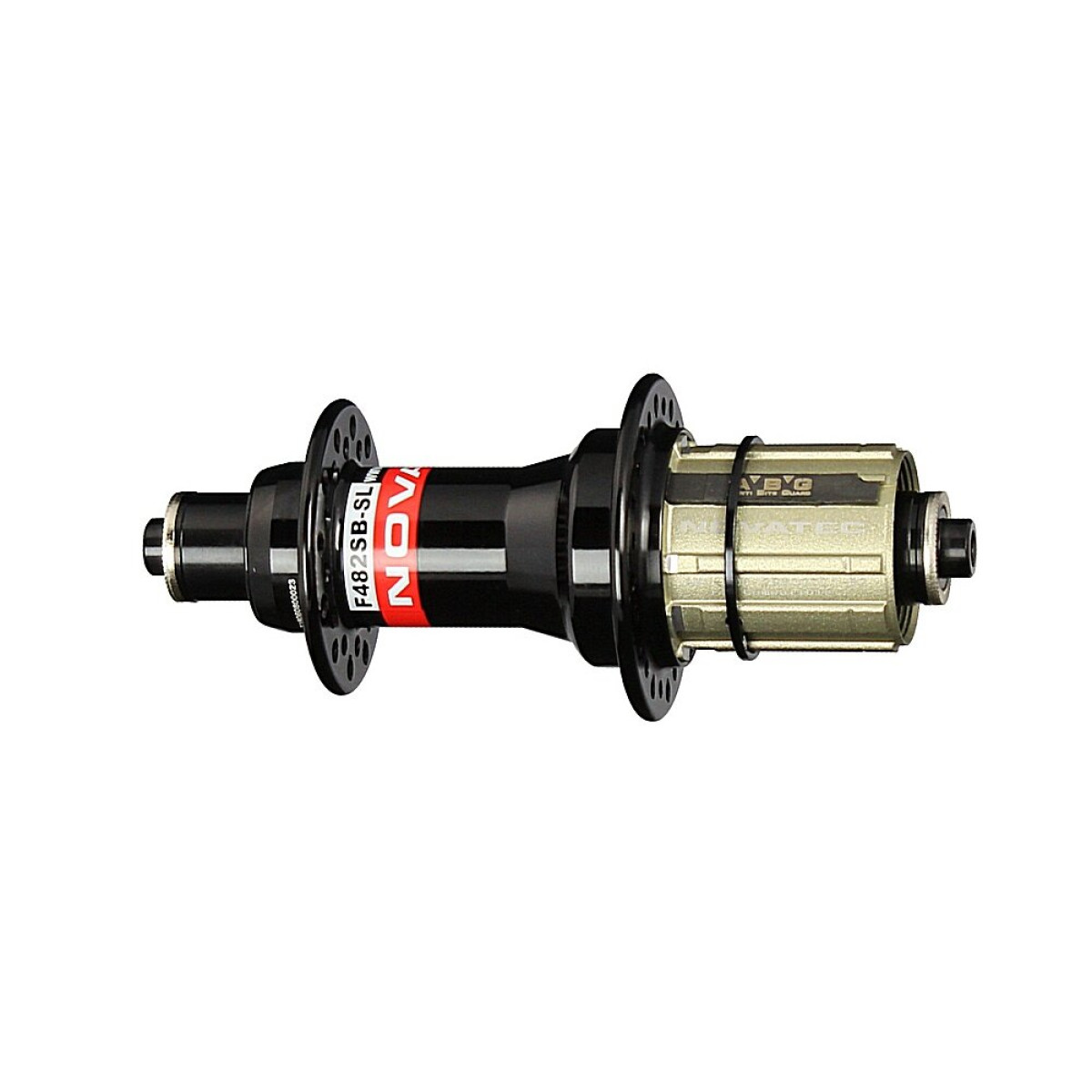 Novatec F482SB-SL Rear Wheel Hub | Rim Brake | 9/10/11-speed | QR 9x135 mm