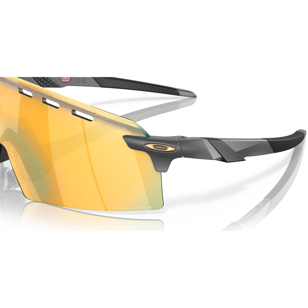 Oakley Encoder Strike ventileeritavad päikeseprillid | Matte Carbon - Prizm 24K