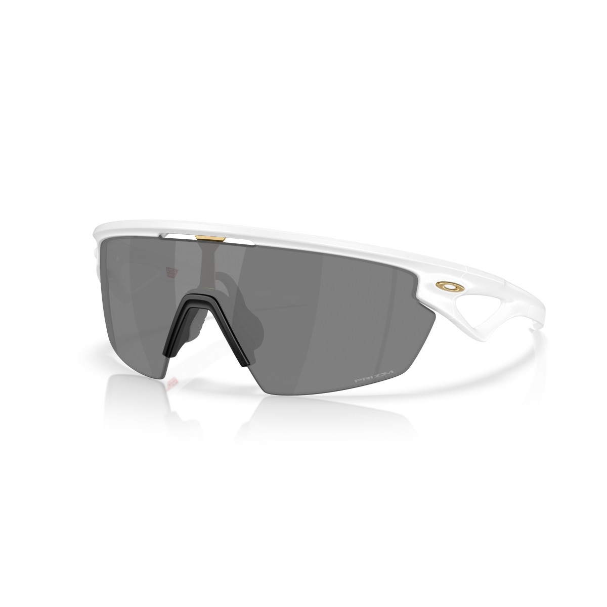 Oakley Sphaera™ päikeseprillid | Matte White - Prizm Black - Gold Logo