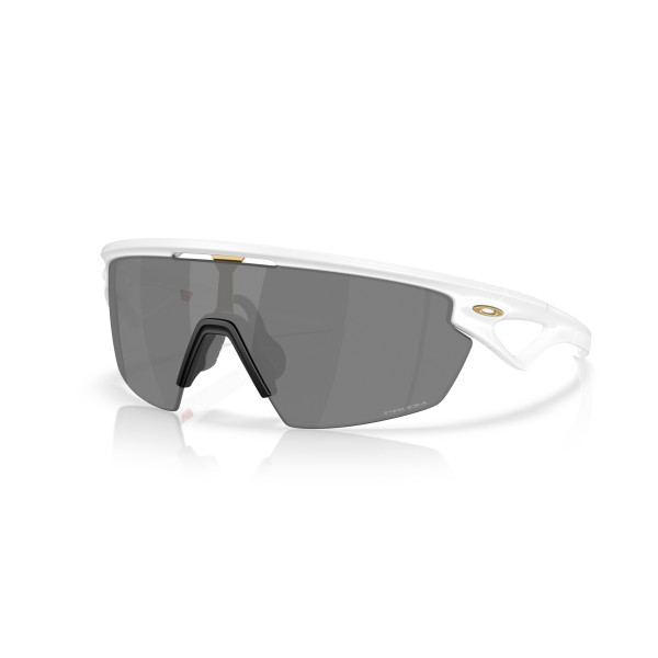 Oakley Sphaera™ päikeseprillid | Matte White - Prizm Black - Gold Logo