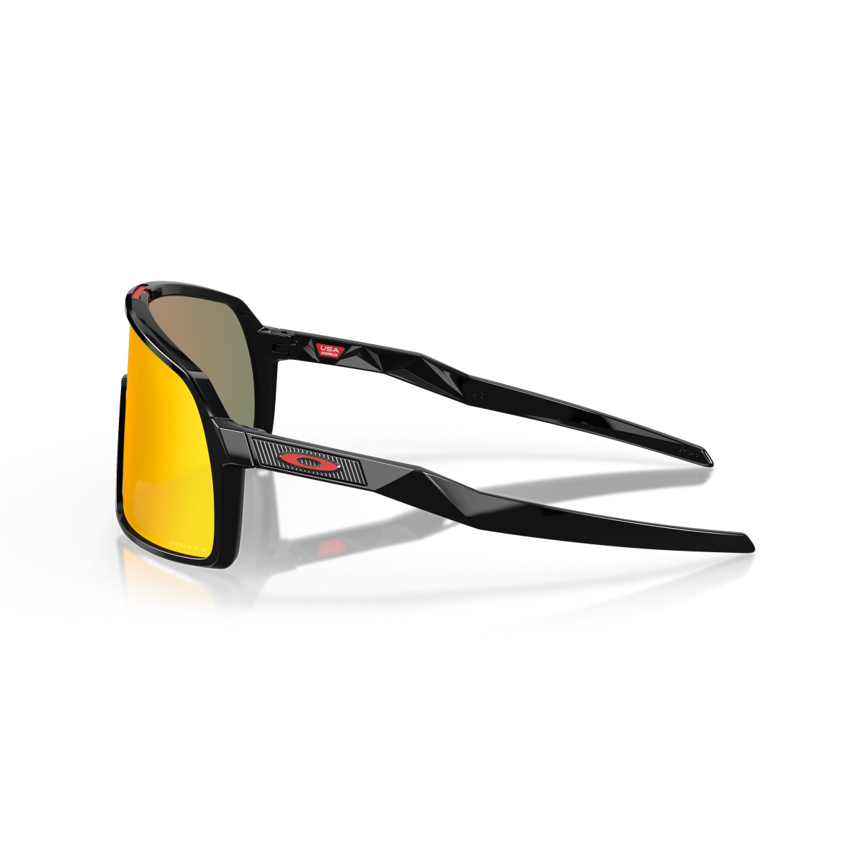 Oakley Sutro S Sunglasses | Polished Black - Prizm Ruby
