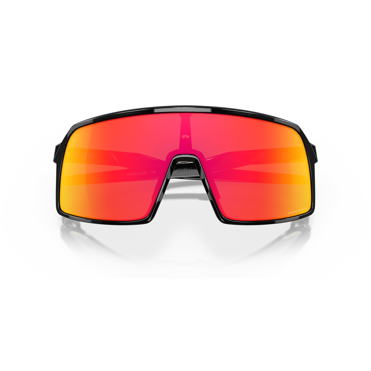 Oakley Sutro S Sunglasses | Polished Black - Prizm Ruby