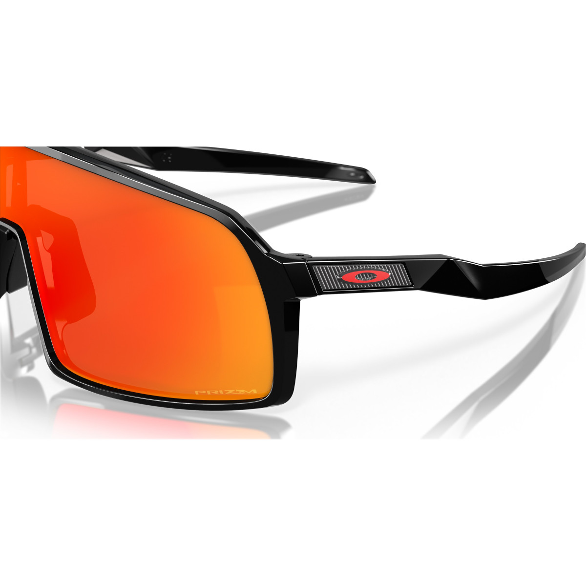 Oakley Sutro S Sunglasses | Polished Black - Prizm Ruby