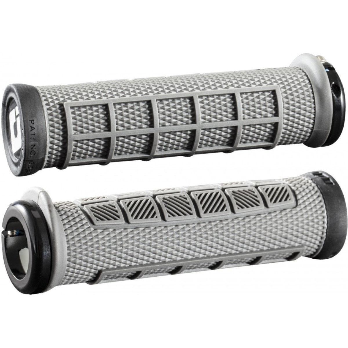 ODI Elite Pro V2.1 Lock-On stūres rokturi | Pelēks