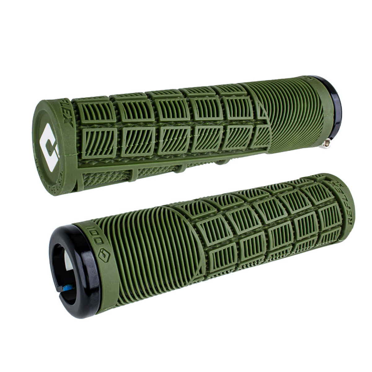 ODI Reflex XL V2.1 Lock-On lenksukäepid | Olive