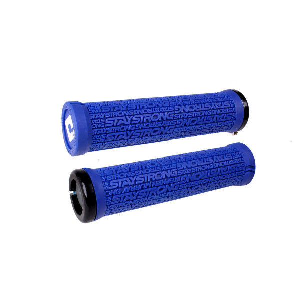 ODI Stay Strong Reactiv V2.1 Lock-On lenksukäepid | Blue