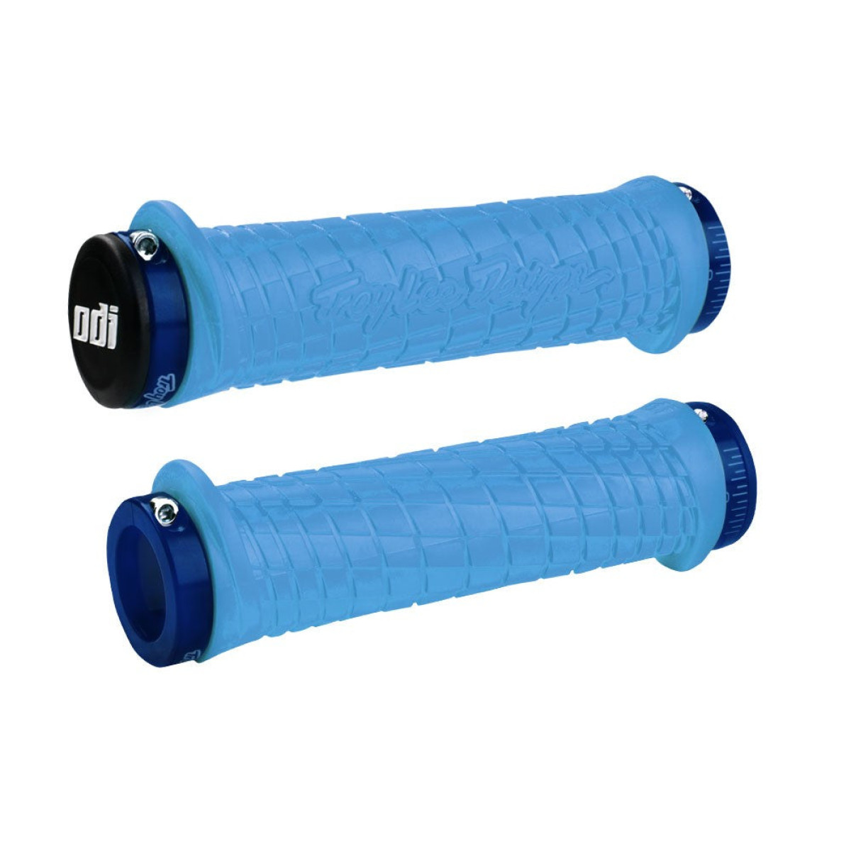 ODI Troy Lee Designs Lock-On stūres rokturi | Aqua - zils