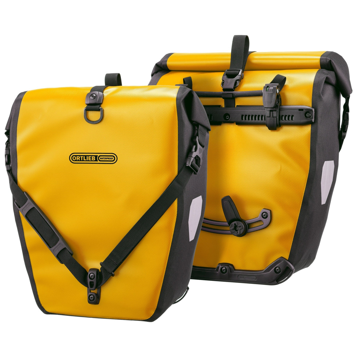 ORTLIEB Back-Roller velosipēda bagāžnieka somas | QL2.1 | 2x20 L | Sun Yellow