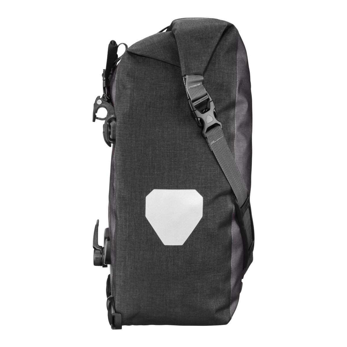 ORTLIEB Back-Roller Plus CR Bike Carrier Bags | QL2.1 | 2x20 L | Granite