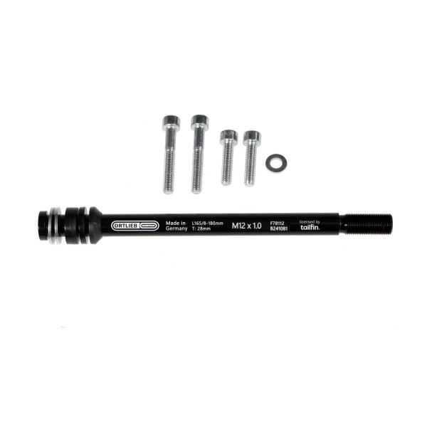 Ortlieb Thru Axle M6-Connector - aizmugurējā riteņa ass | Thru Axle | M12 x 1.0