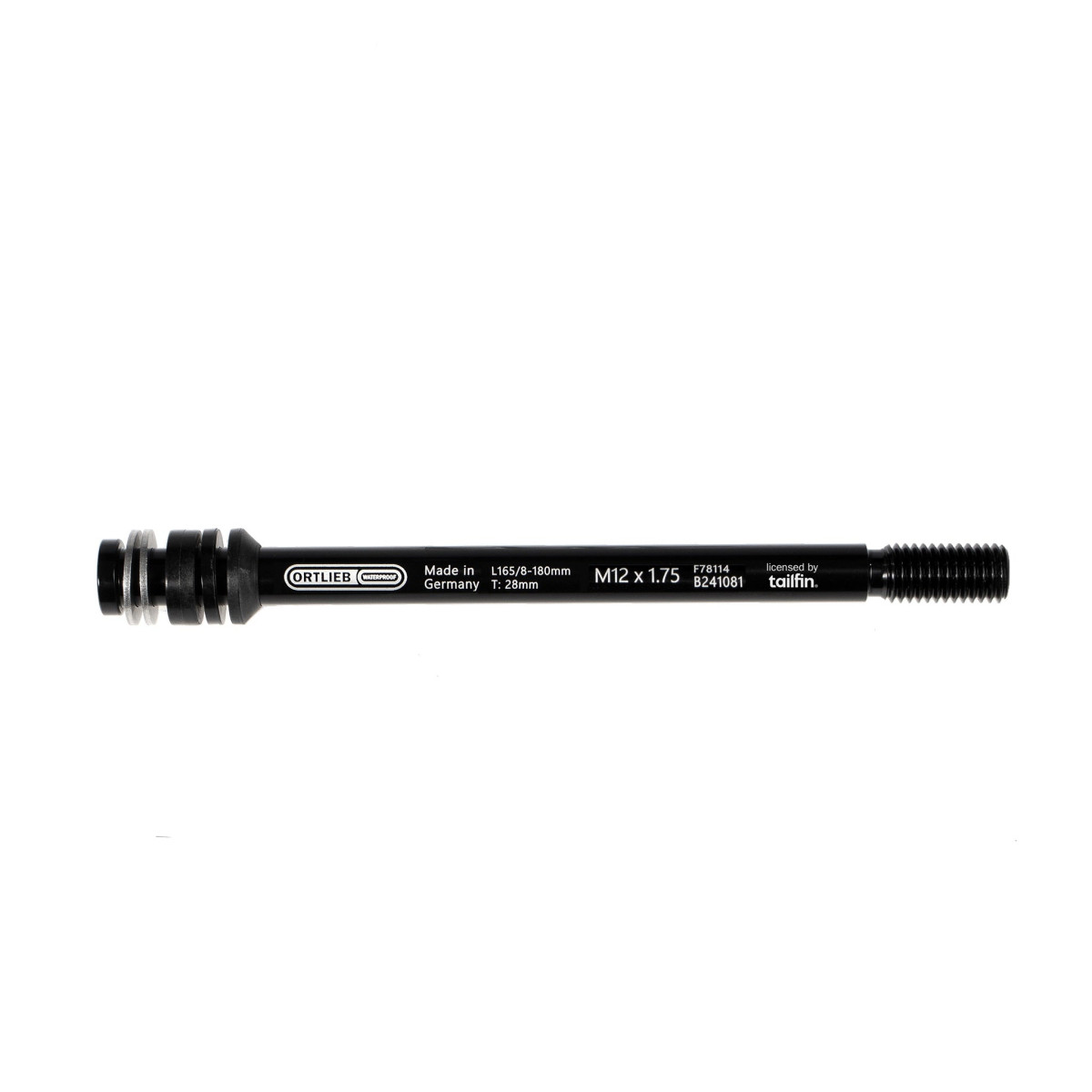 Ortlieb Thru Axle M6-Connector - Rear Wheel Axle | Thru Axle | M12 x 1.75