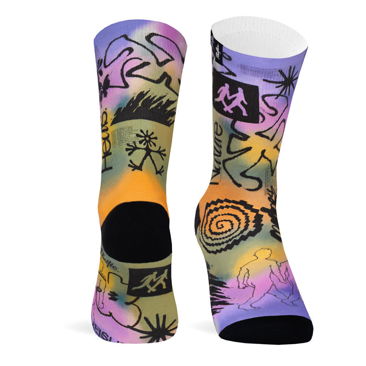Pacific HIKE GREEN Socks | Multicolor