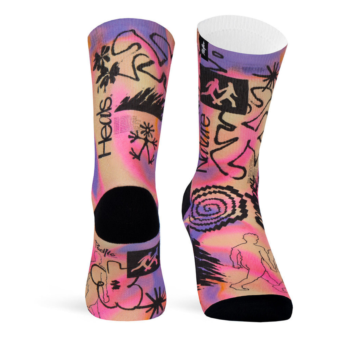 Pacific HIKE PINK Socks | Multicolor