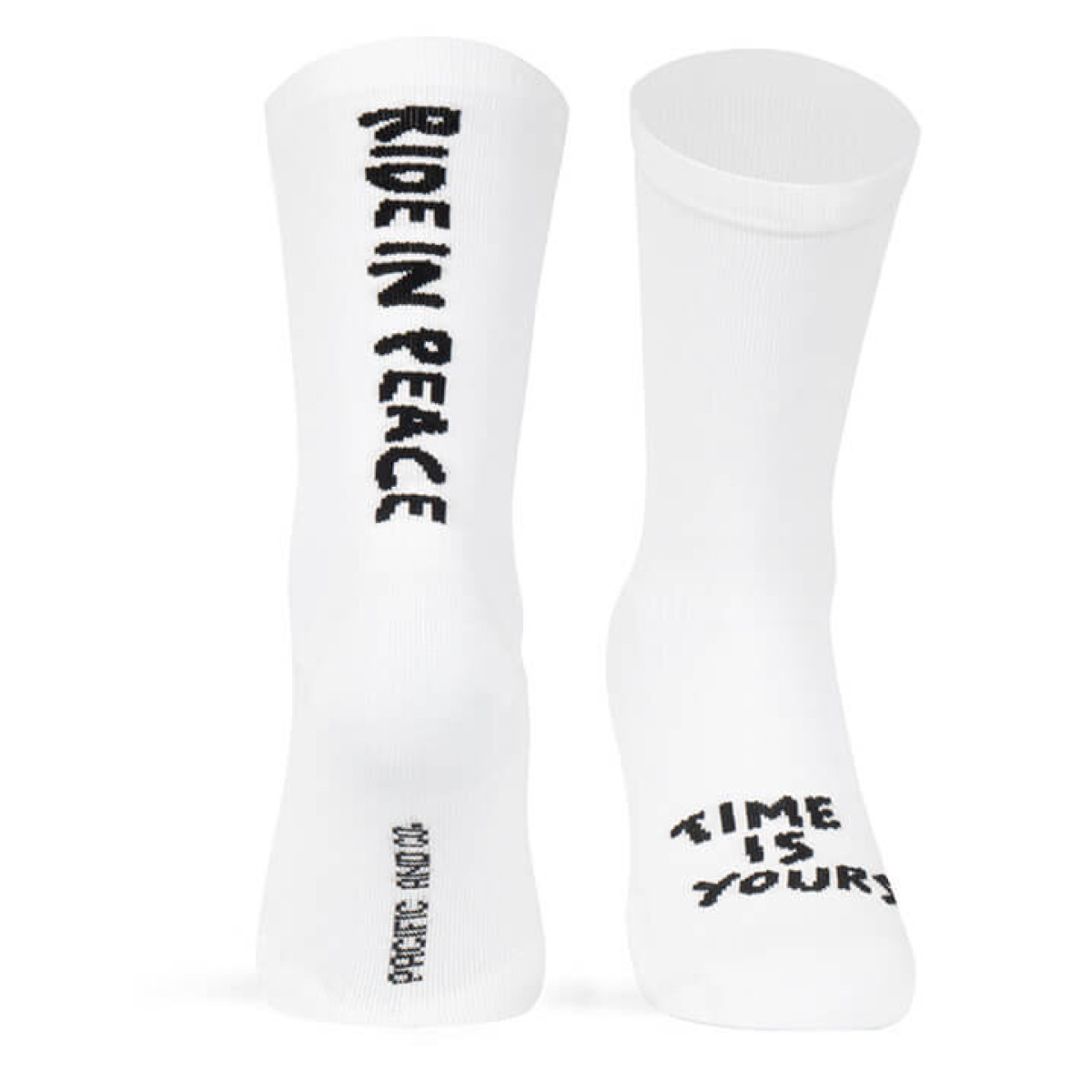 Pacific RIDE IN PEACE Socks | White