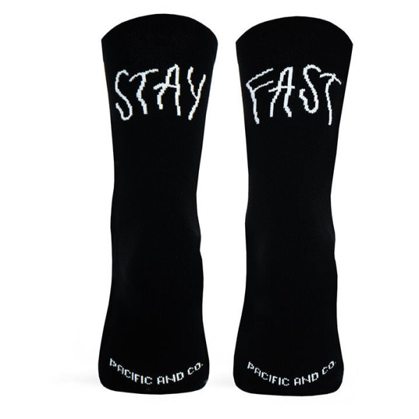 Pacific STAY FAST zeķes | Melnas